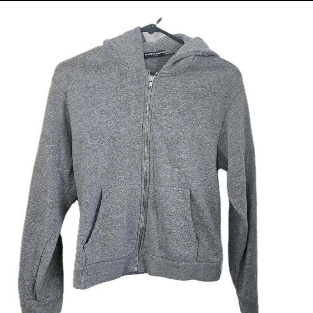 Brandy Melville Heather Gray Hoodie